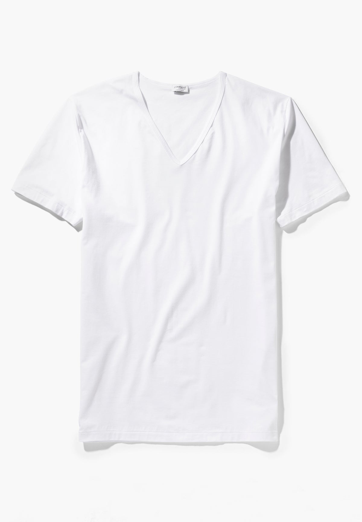 Pure Comfort EU | T-Shirt kurzarm V-Ausschnitt - white
