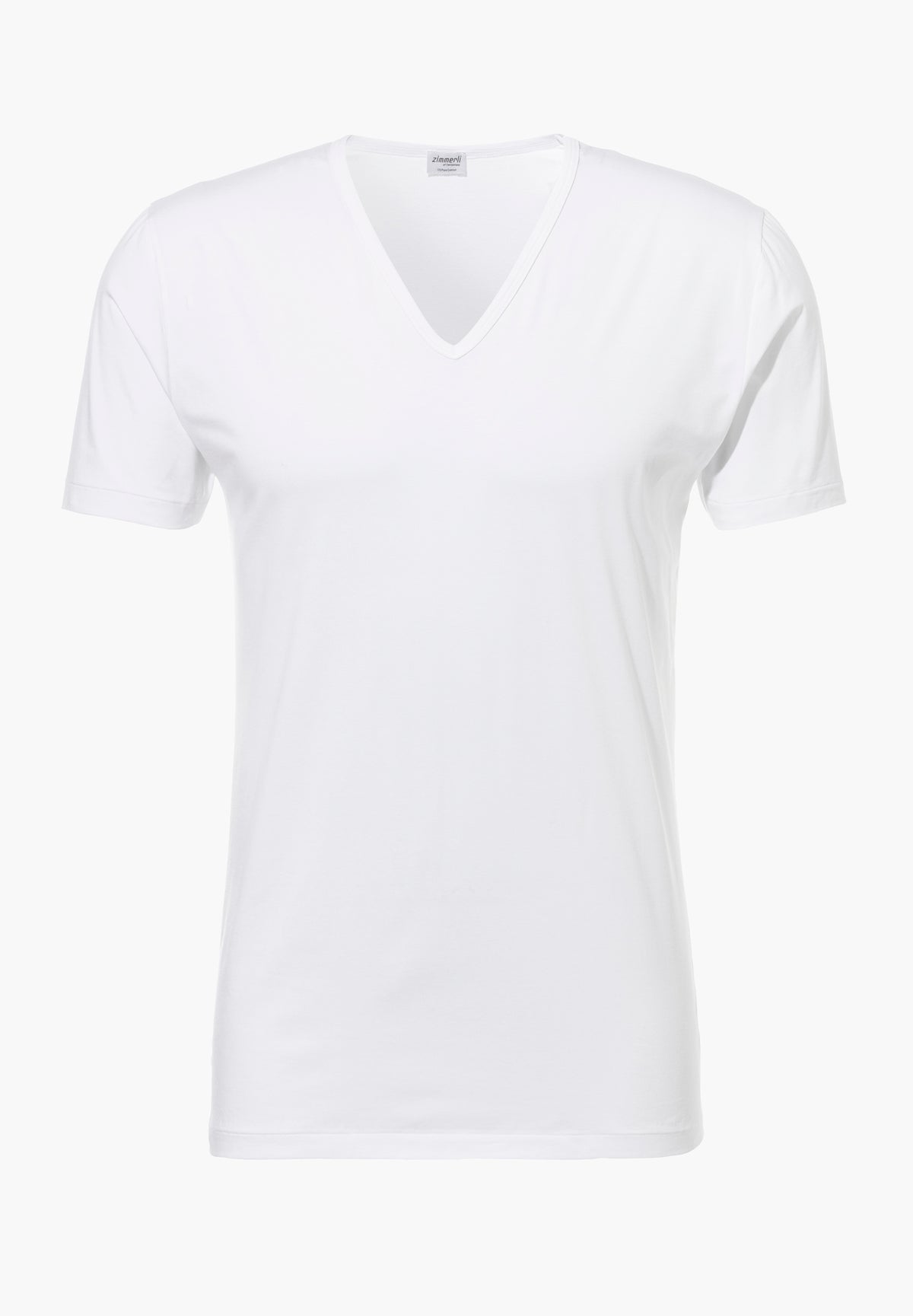 Pure Comfort EU | T-Shirt kurzarm V-Ausschnitt - white