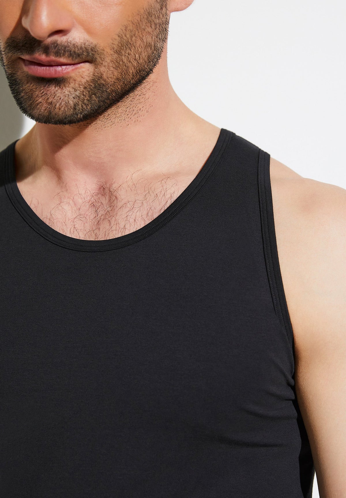 Pure Comfort  Tank Top - black - Zimmerli of Switzerland (Schweiz)