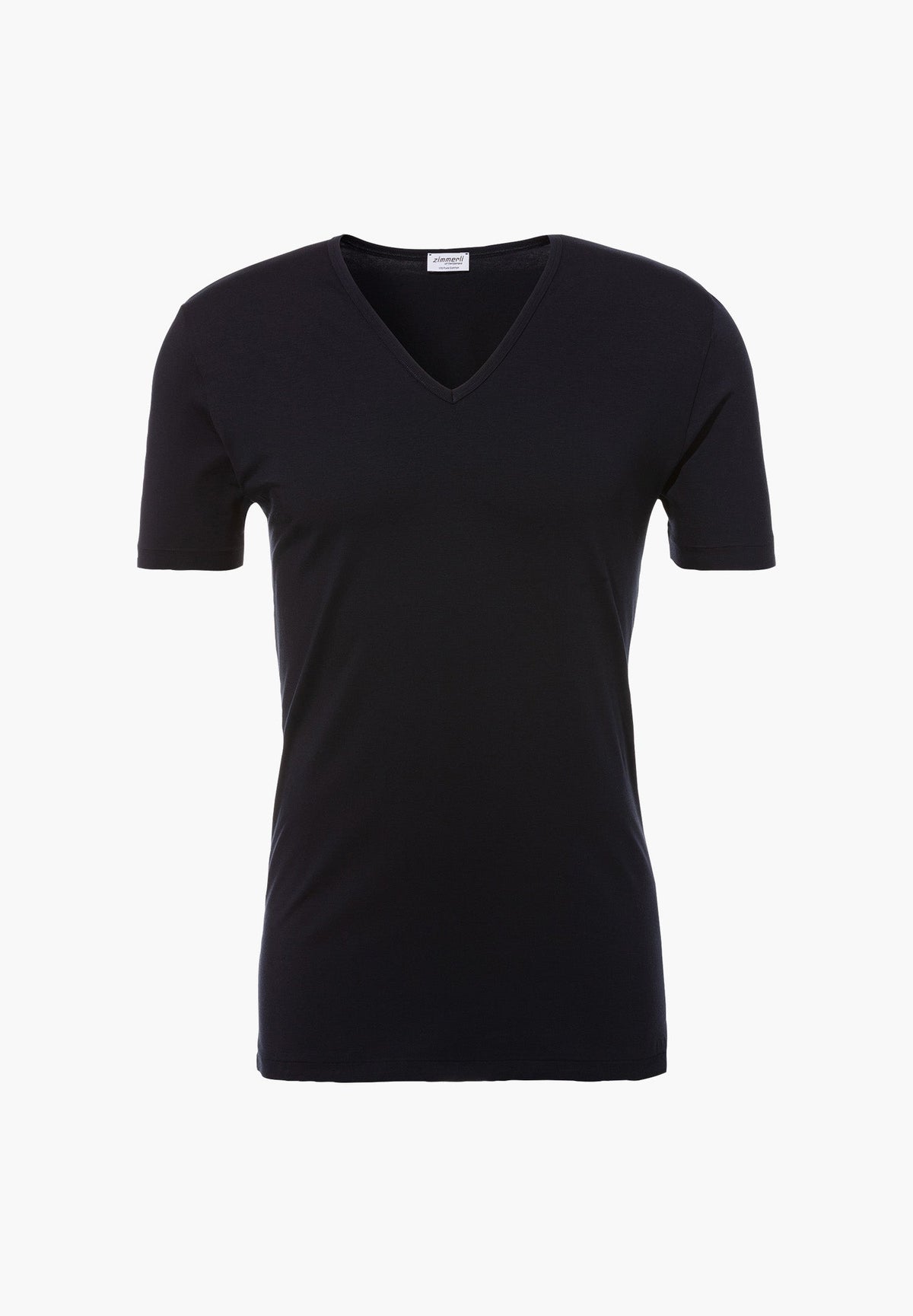 Pure Comfort | T-Shirt kurzarm V-Ausschnitt - navy