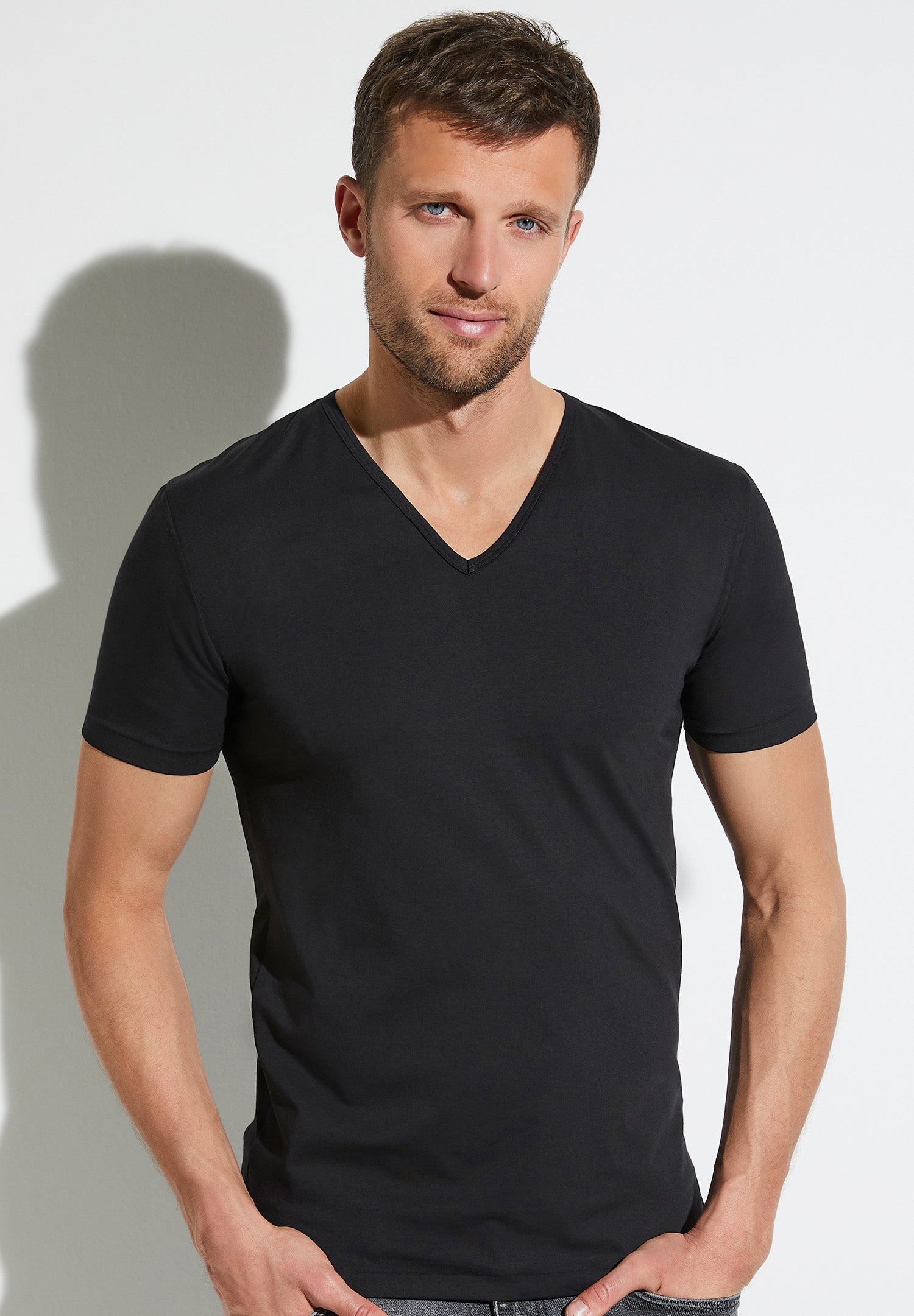 高く ENNOy Short sleeve hem rib tee (BLACK) | www.cc-eventos.com.mx