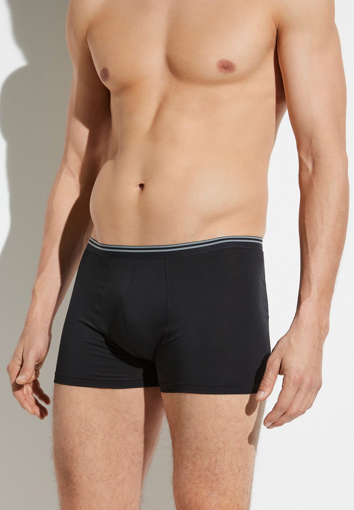 Pure Comfort  Boxer Briefs - black - Zimmerli of Switzerland