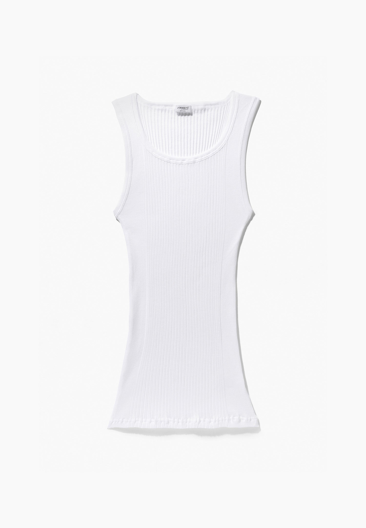 Richelieu | Tank Top - white - ZIMMERLI SWITZERLAND