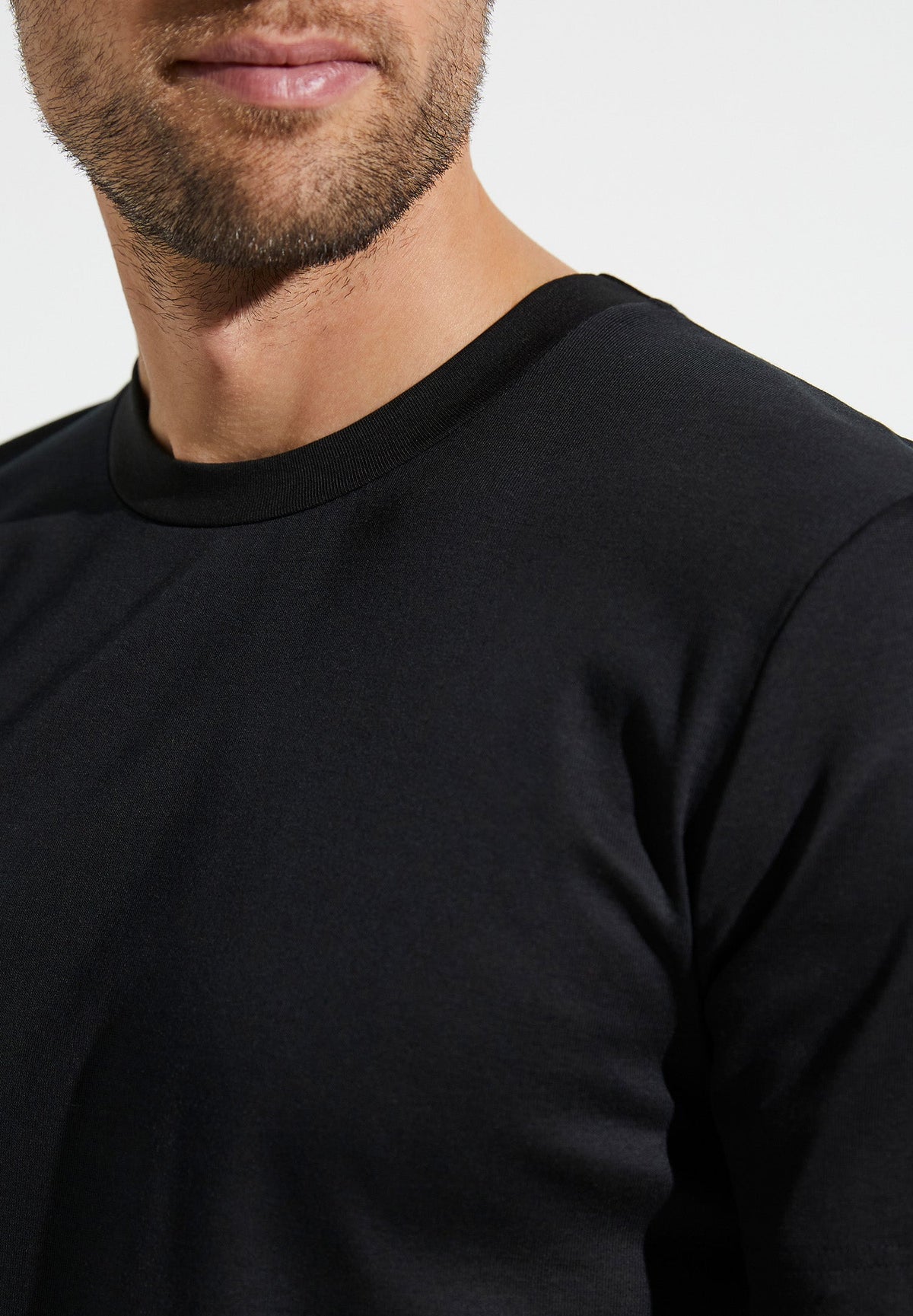 Business Class | T-Shirt kurzarm - black