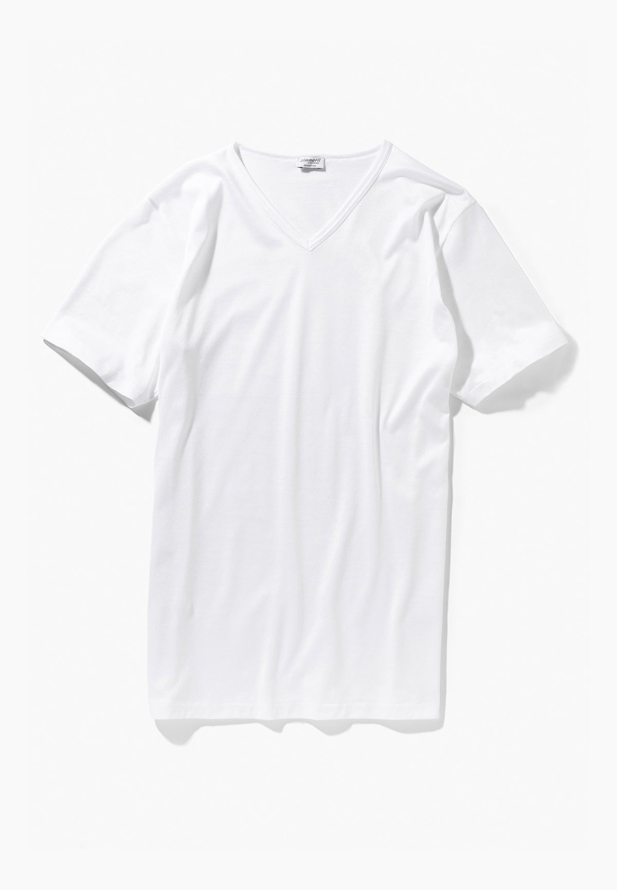 Royal Classic | T-Shirt à manches courtes col en V - white