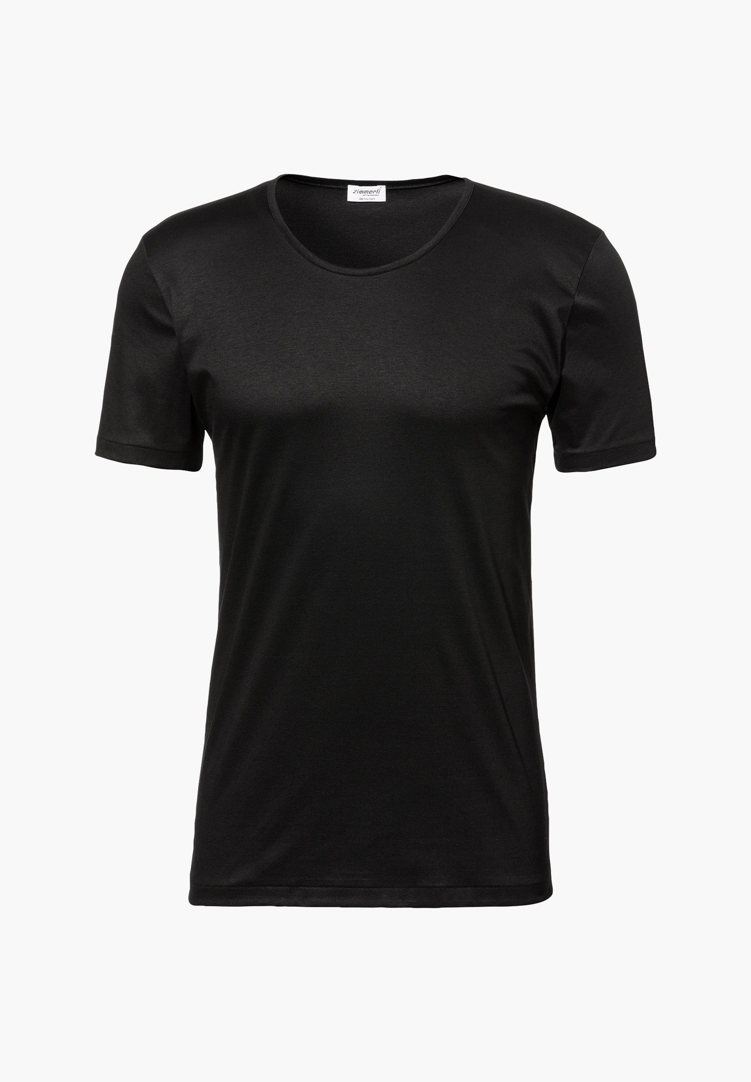 Sea Island | T-Shirt Short Sleeve, Round Neck Fine Collar