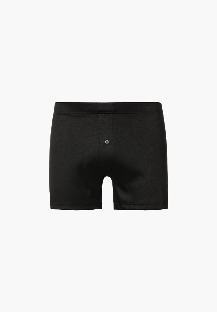 zimmerli ヅィメリー BOXER-SHORT OPEN サイズS Sea Island | Boxer Shorts, open fly - black - ZIMMERLI SWITZERLAND