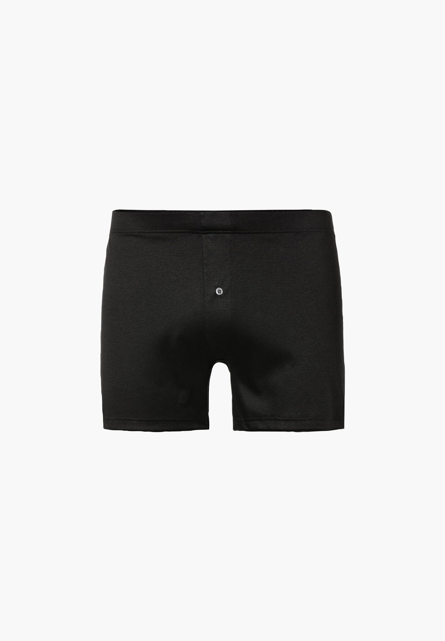 Sea Island | Boxer Shorts, open fly - black - Zimmerli of Switzerland