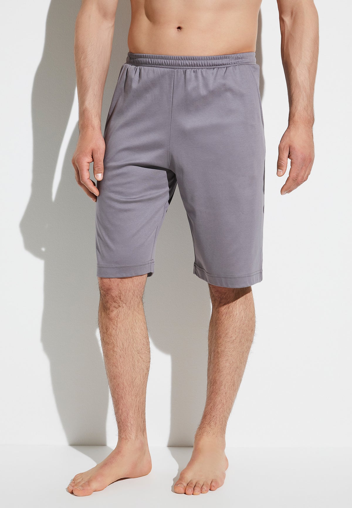 Supreme Green Cotton | Pantalon court - grey