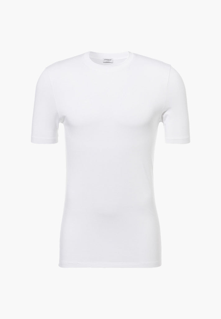 Pureness | T-Shirt Short Sleeve - white - ZIMMERLI SWITZERLAND