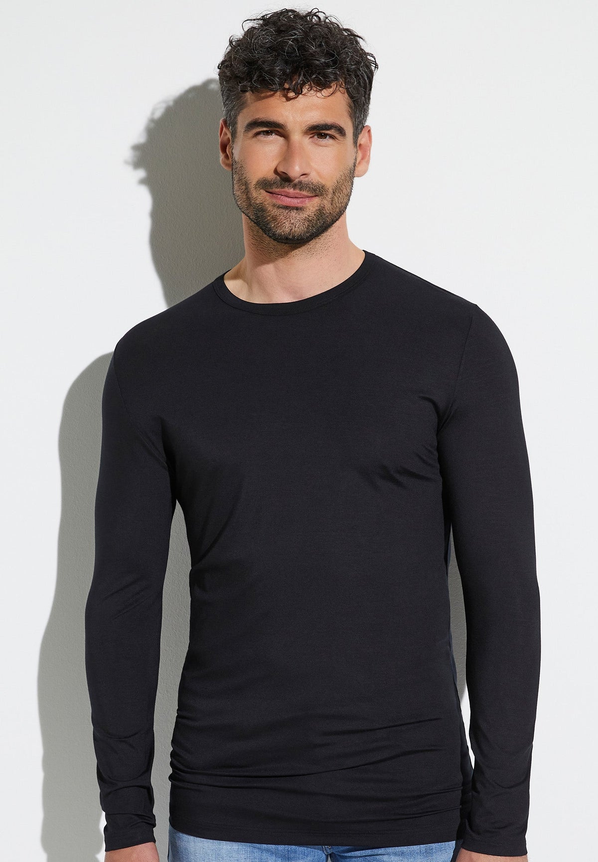 Pureness | T-Shirt à manches longues - black