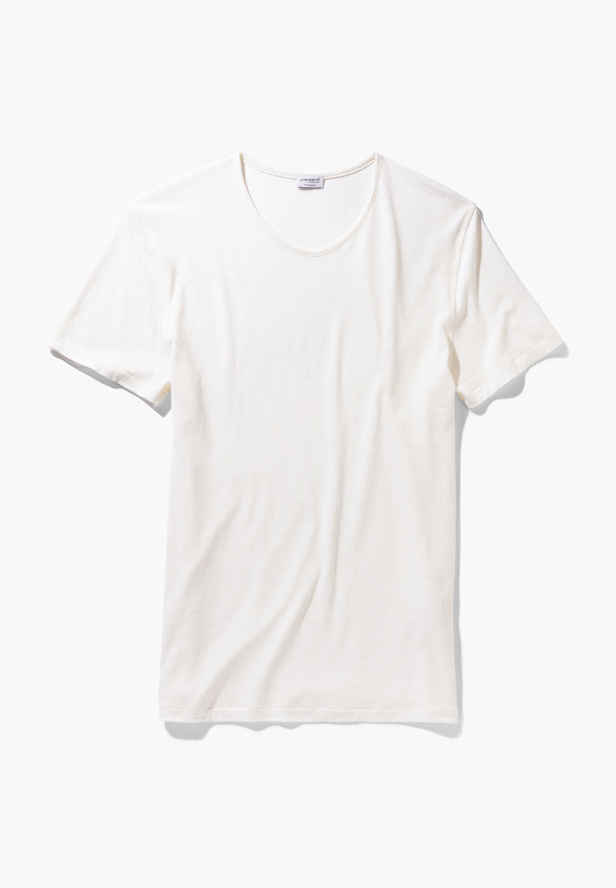 Wool &amp; Silk | T-Shirt Short Sleeve - écru