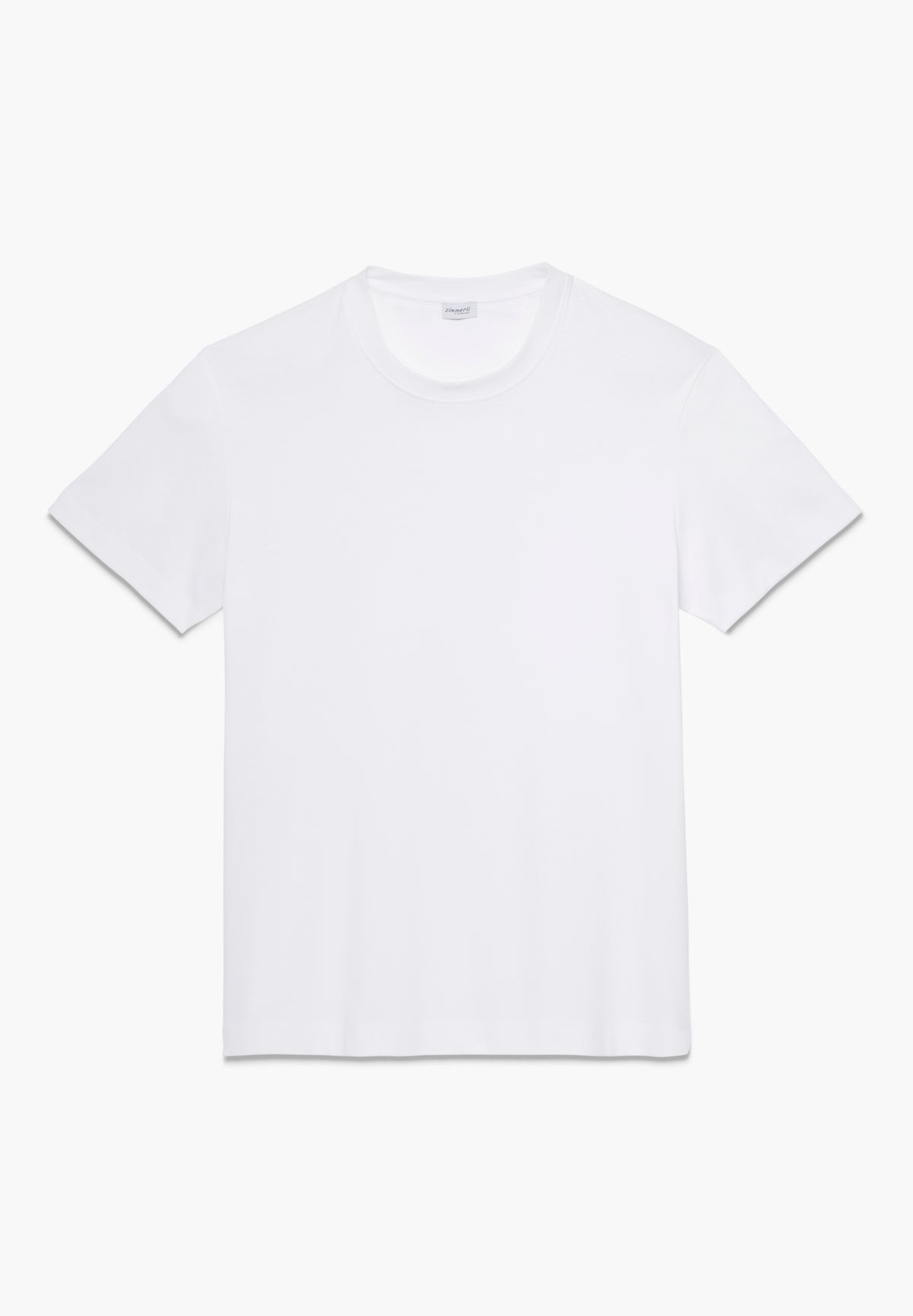 Pima Cotton | T-Shirt kurzarm, Swissmade Ready-to-Wear für Herren - weiss