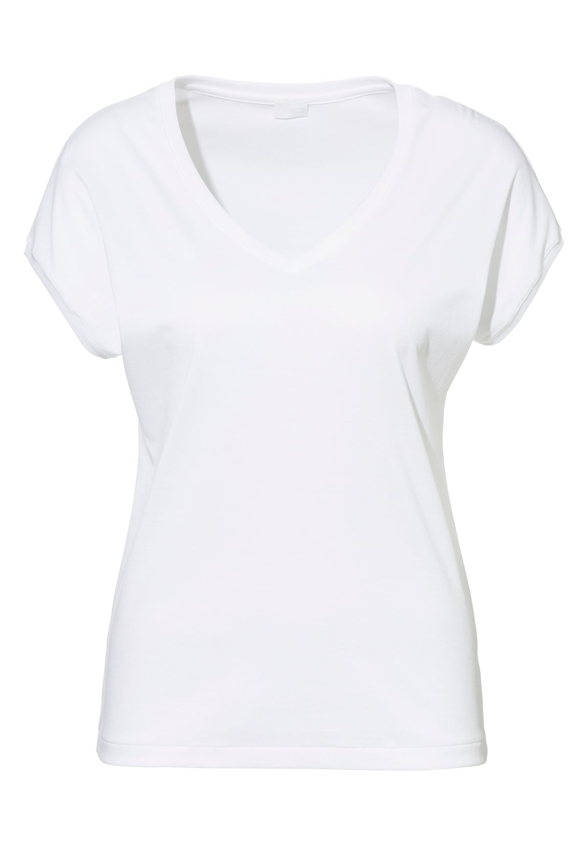 Sea Island | T-Shirt à manches courtes col en V - white