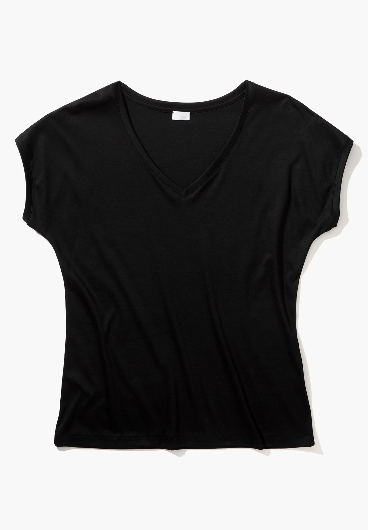 Sea Island | T-Shirt Short Sleeve V-Neck - black