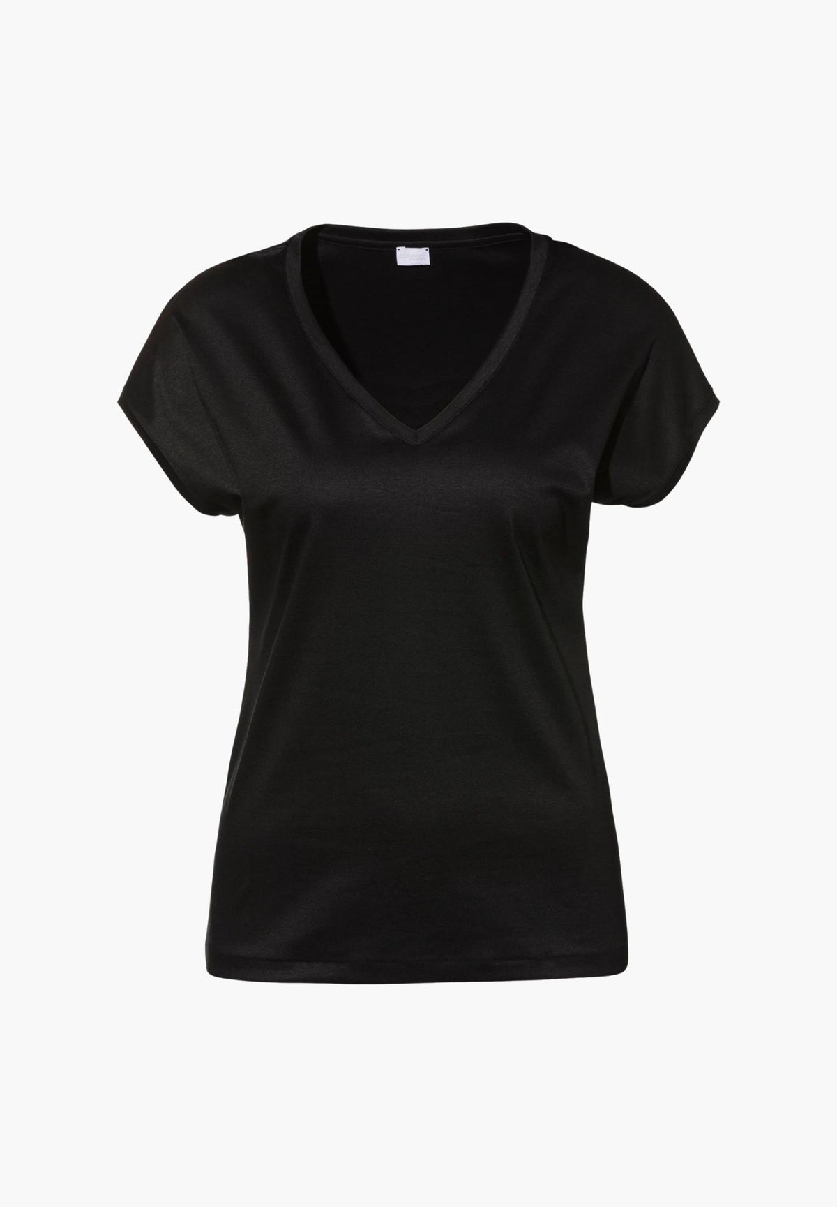 Sea Island | T-Shirt Short Sleeve V-Neck - black
