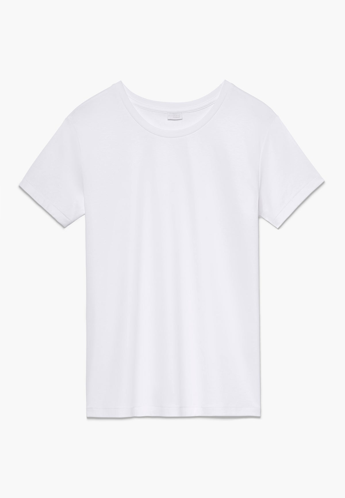 Sea Island | T-Shirt kurzarm, Swissmade Ready-to-Wear für Damen - weiss