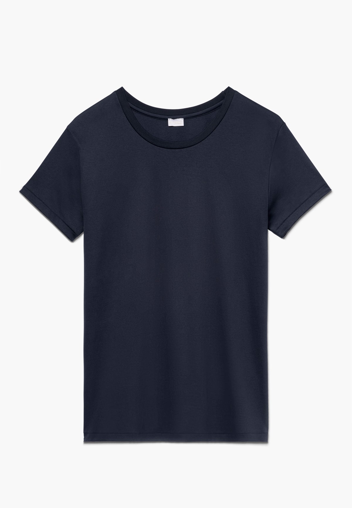 Sea Island | T-Shirt kurzarm, Swissmade Ready-to-Wear für Damen - navy
