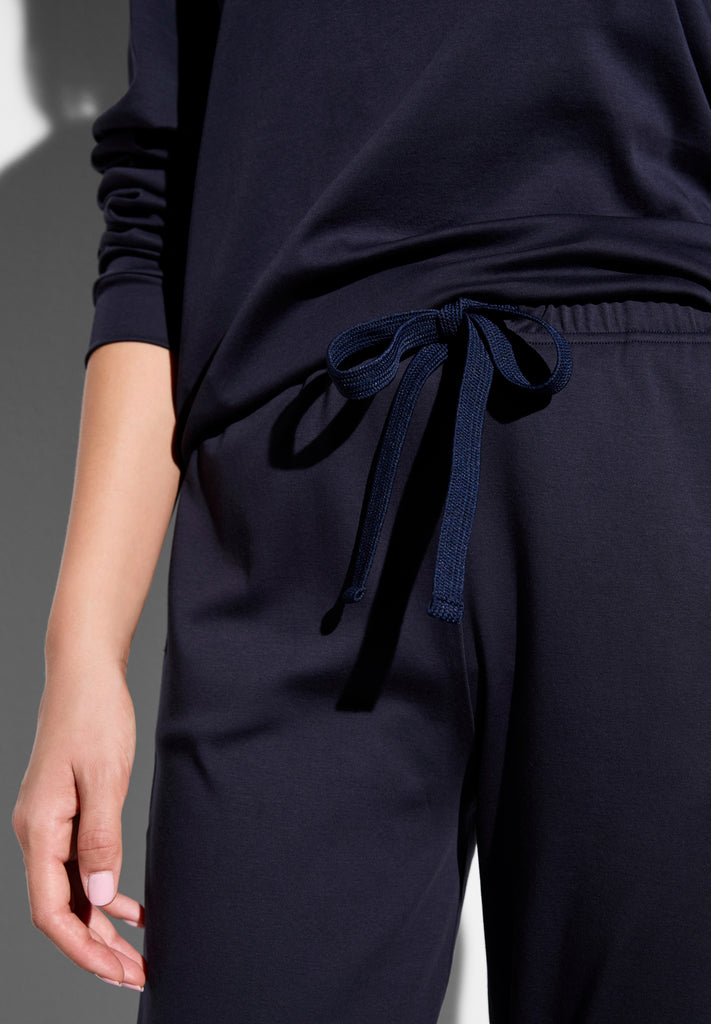 Swiss Traveller Set | Long Sleeve - navy - Zimmerli of Switzerland