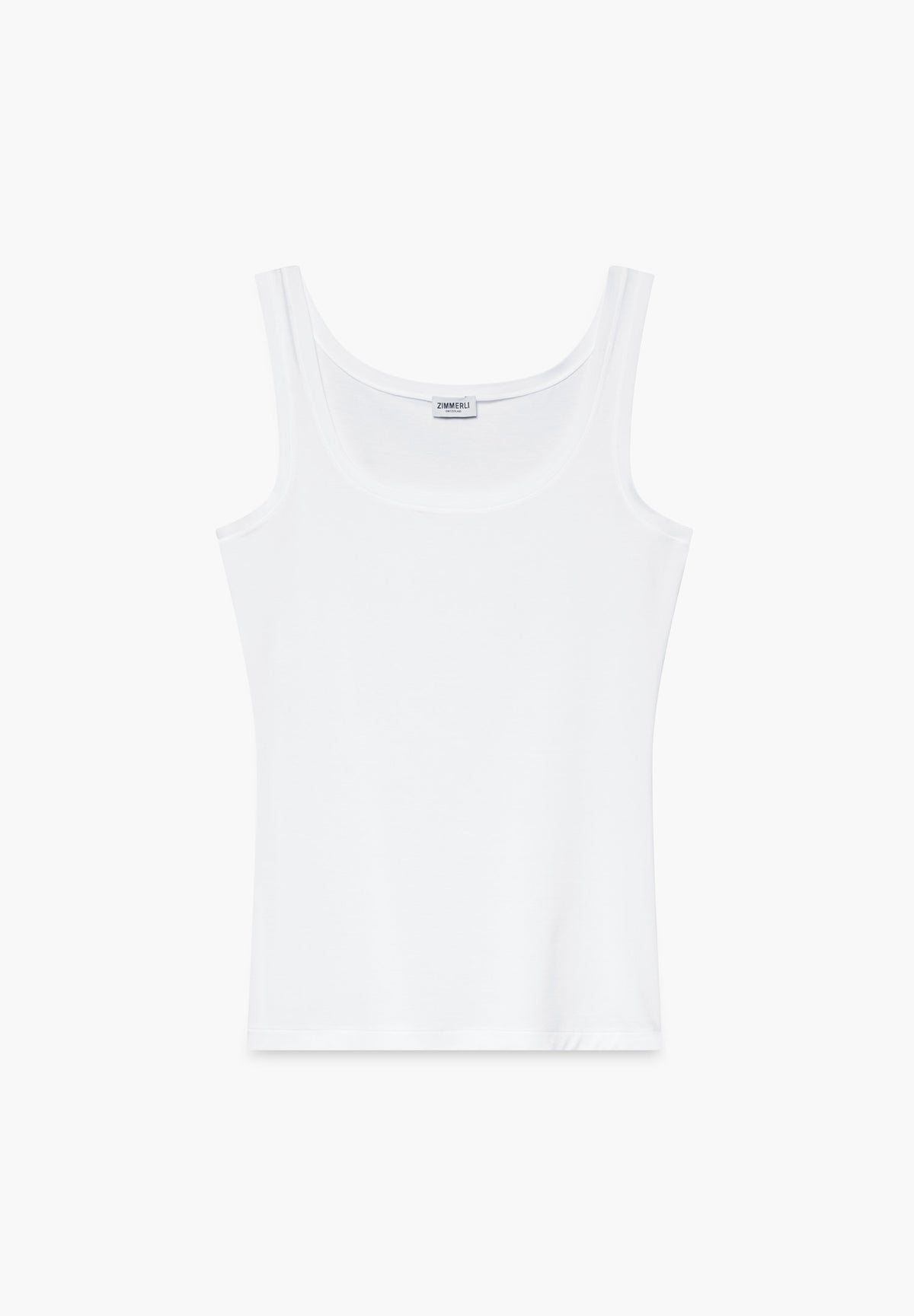 Modern Luxury Top | Lyocell, Body Fit - white