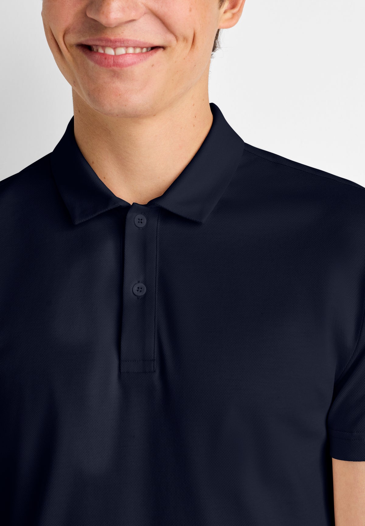 Piqué Lounge | Polo Shirt Short Sleeve - navy