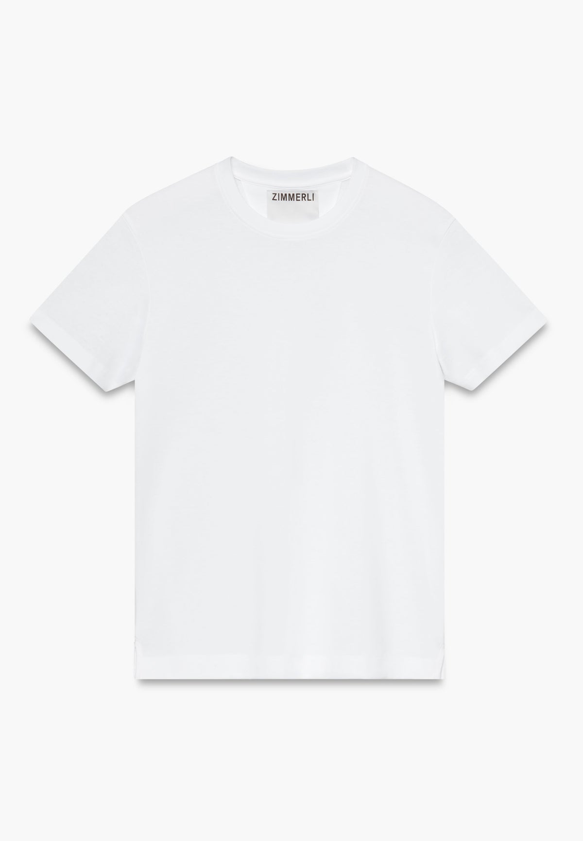 Sea Island | T-shirt manches courtes, Swissmade Ready-to-Wear pour homme - blanc