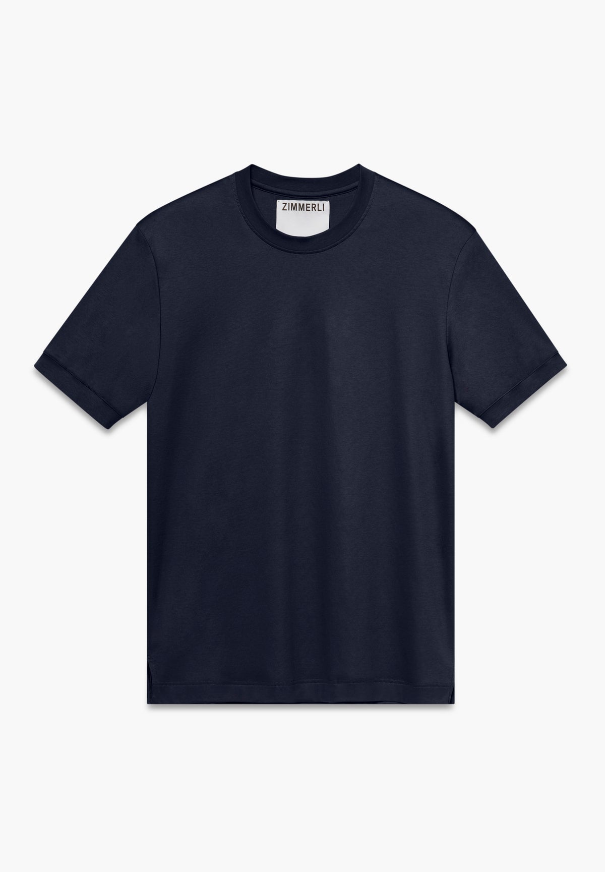 Sea Island | T-shirt manches courtes, Swissmade Ready-to-Wear pour homme - navy