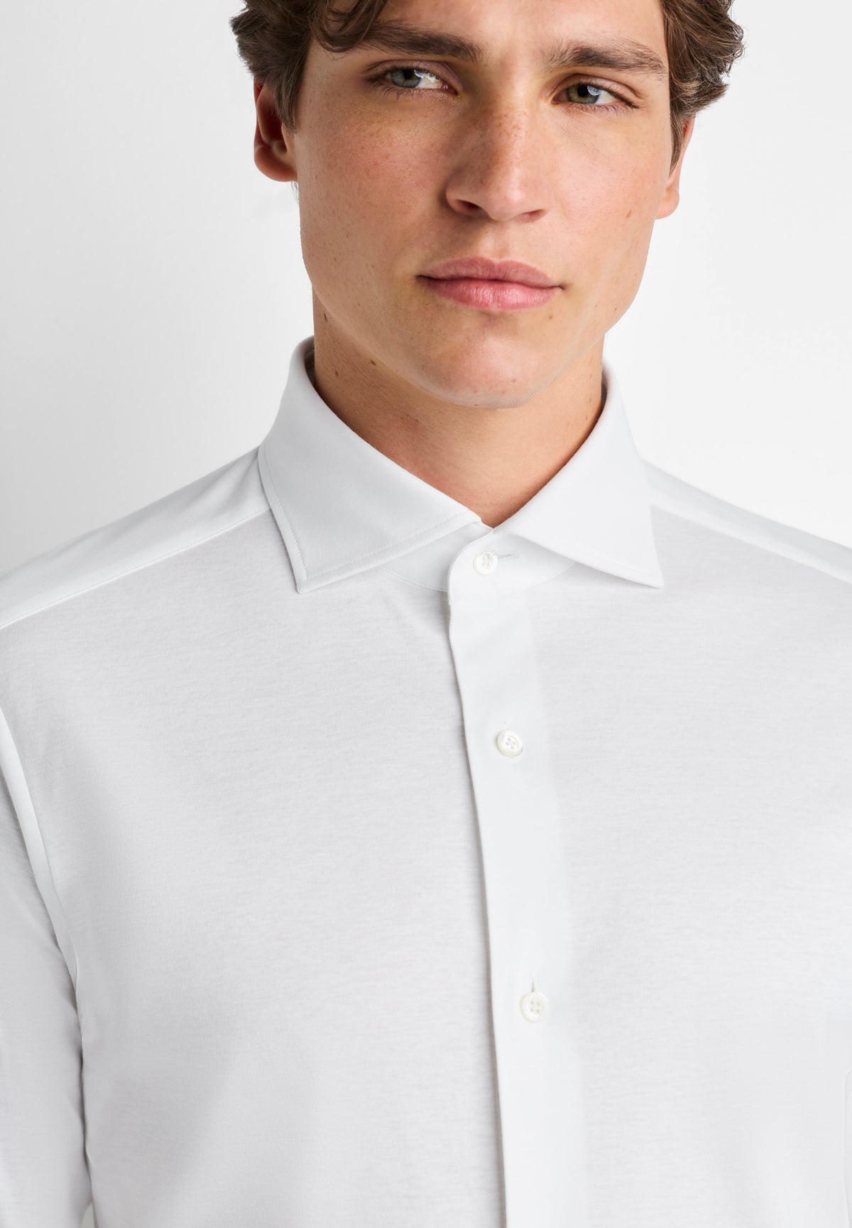 Sea Island | Button-through shirt long sleeve - white