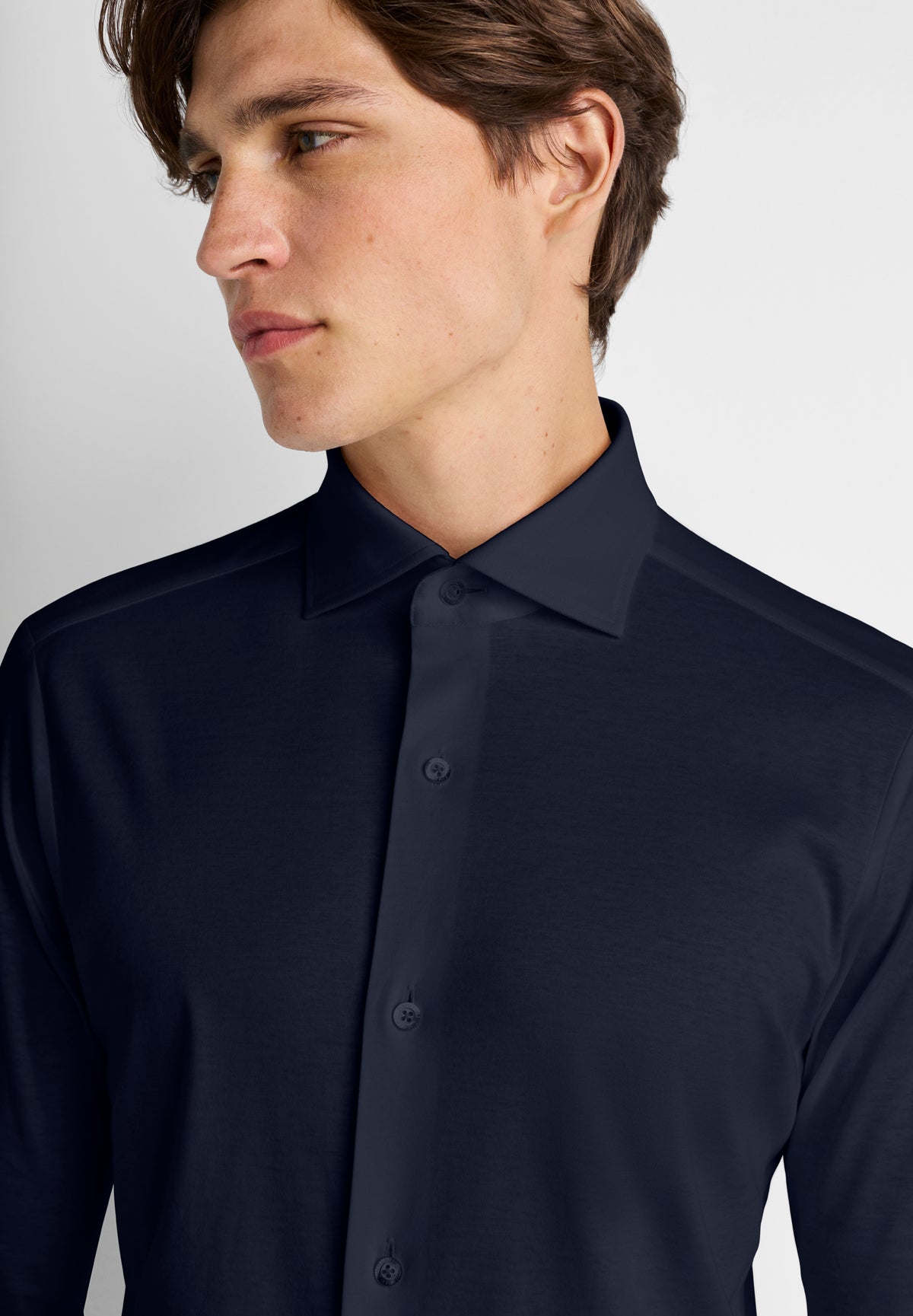 Sea Island | Button-through shirt long sleeve - navy