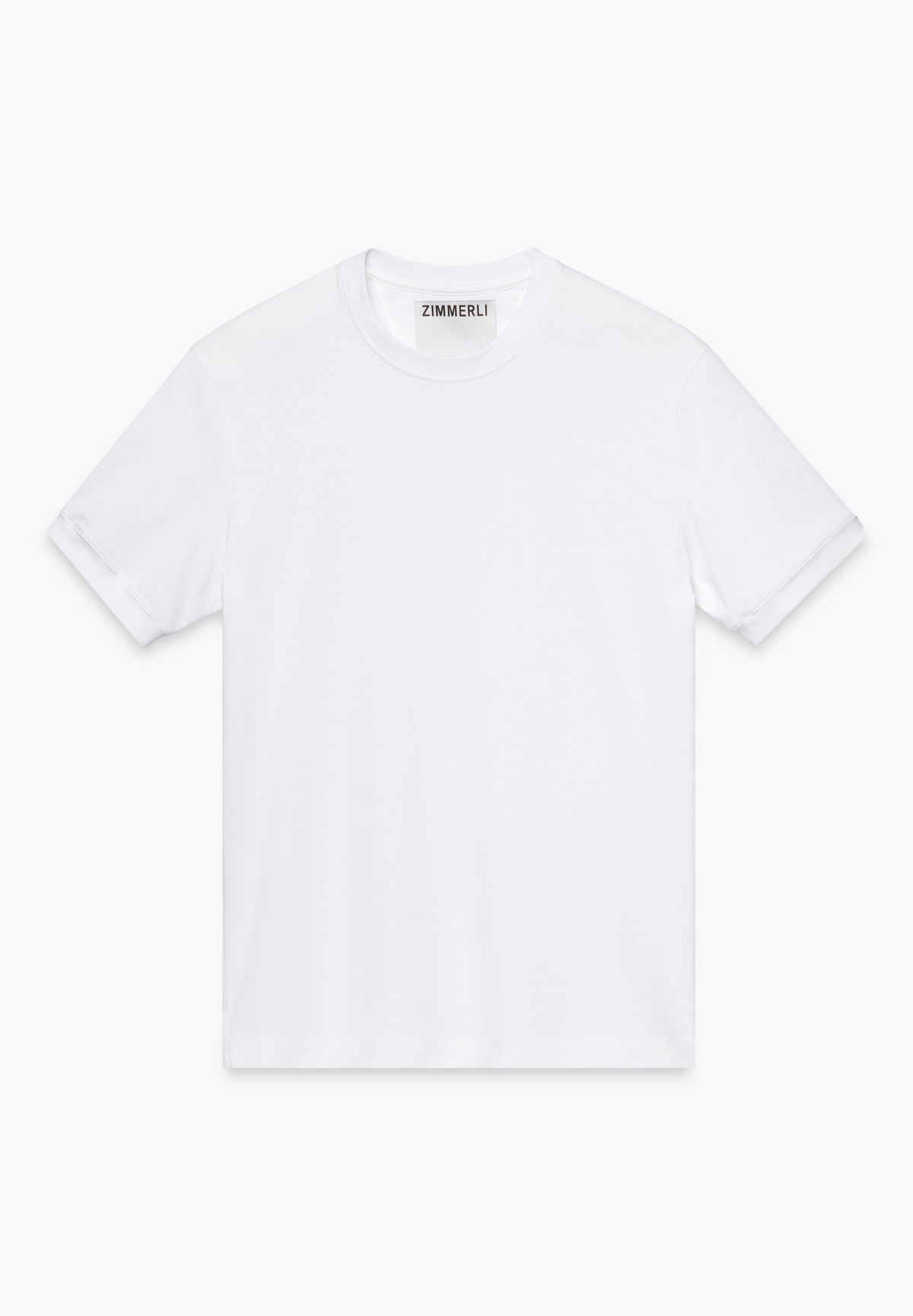 Sea Island | T-Shirt short sleeve, Swissmade Ready-to-Wear for men - white