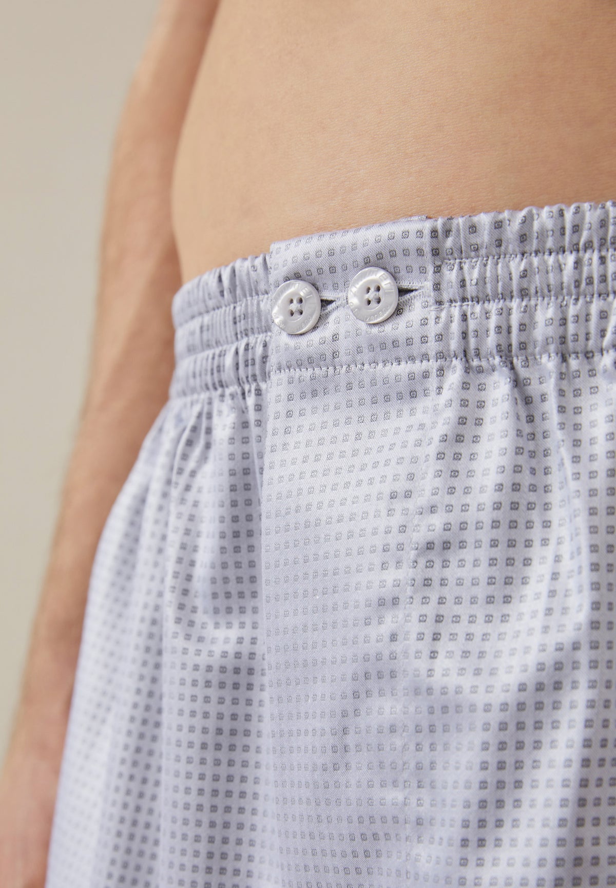Luxury Jaquards | Boxer Shorts - silver
