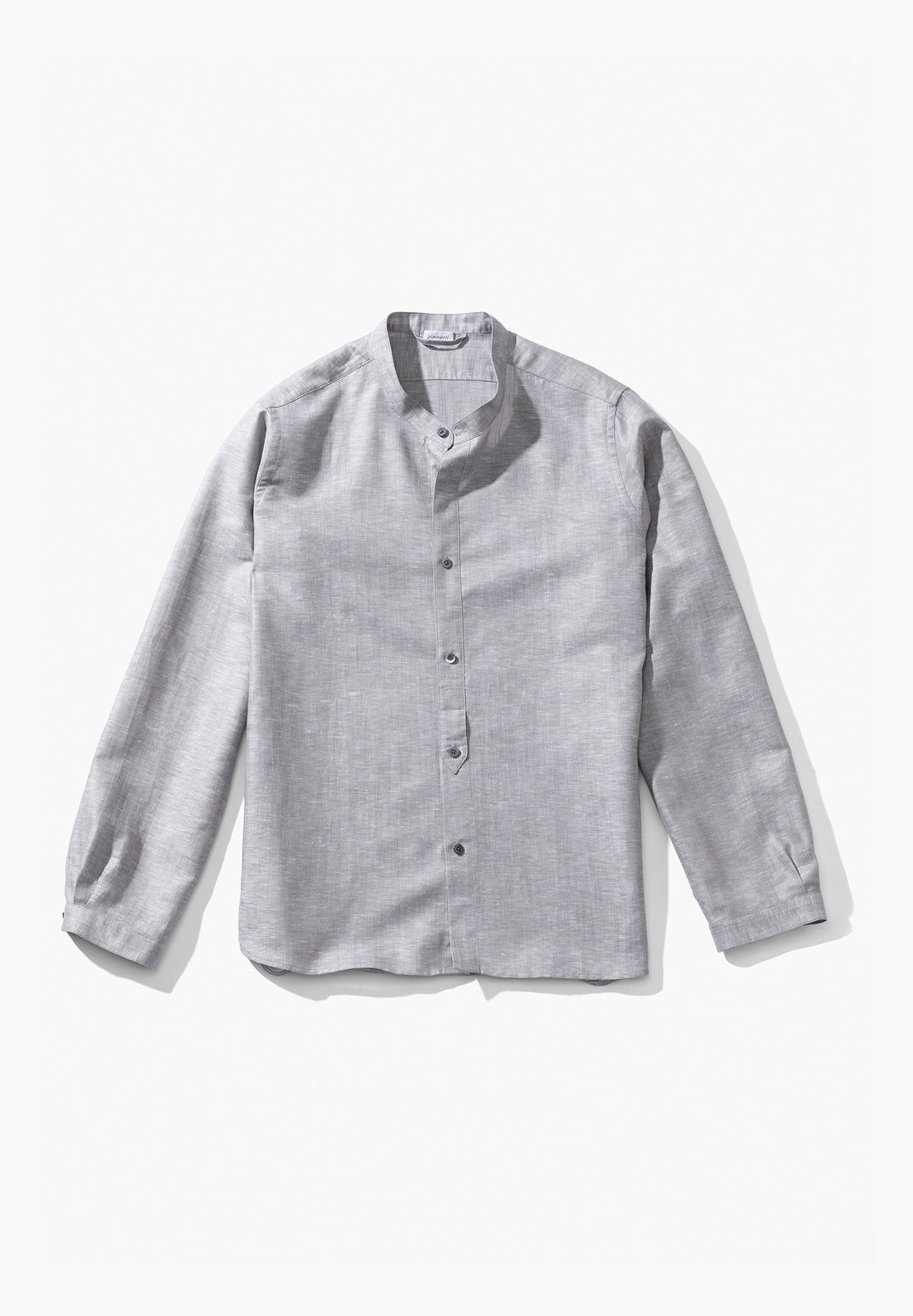 Linen Blend | T-Shirt à manches longues - greystone
