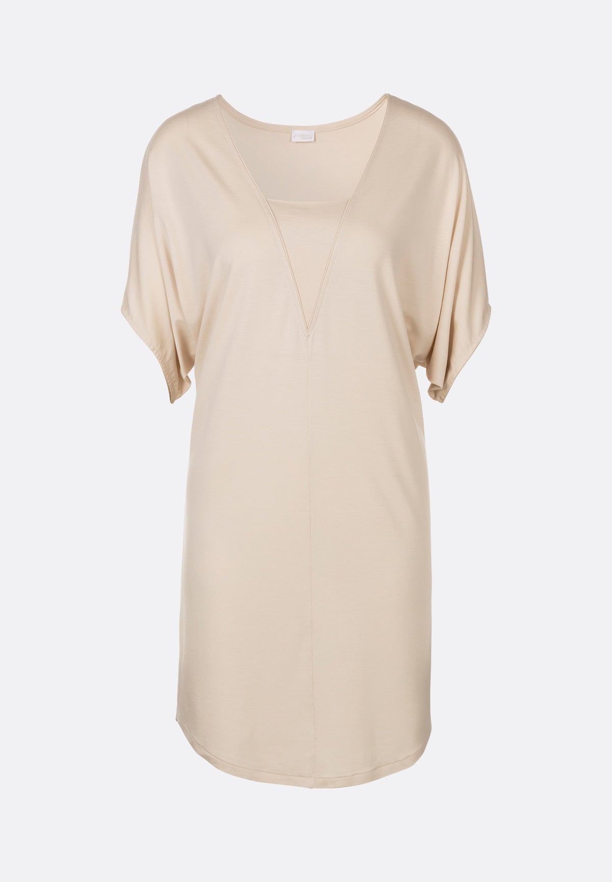 Pureness | Robe courte manches courtes - sand