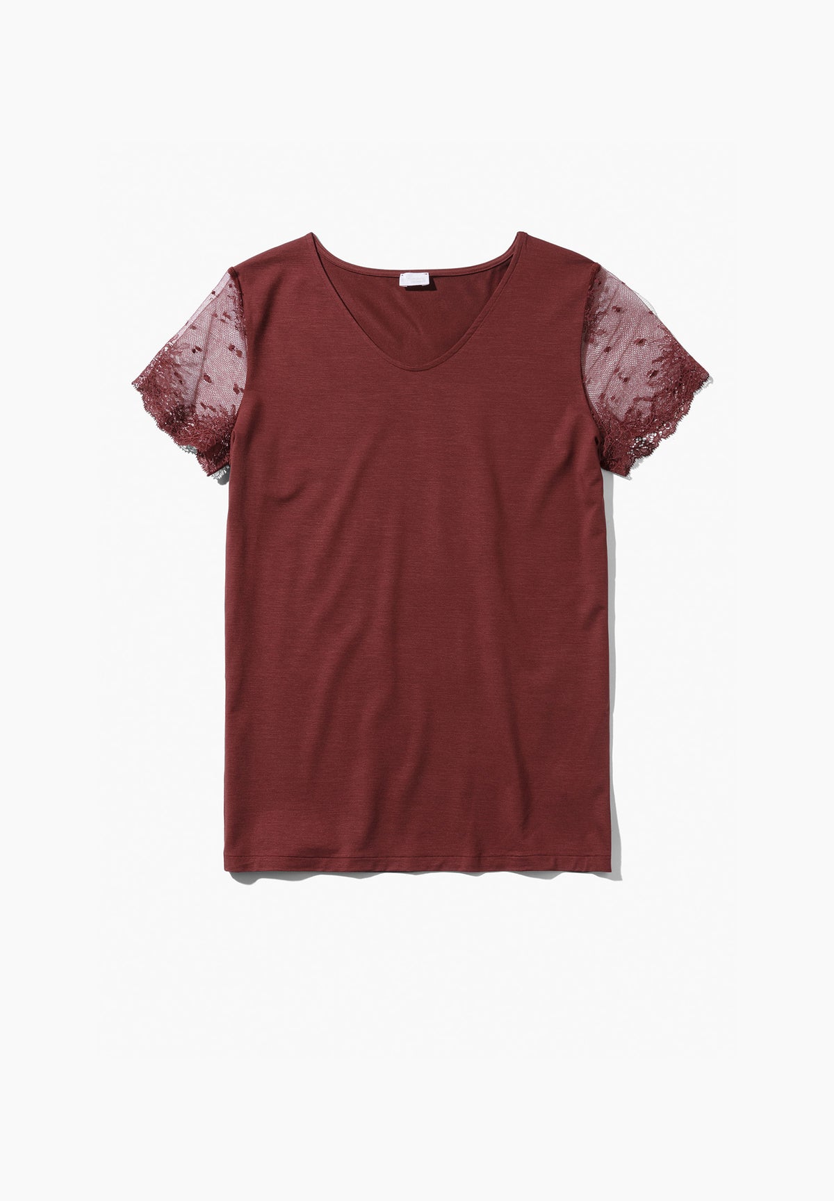 Sensual Fashion | T-Shirt Short Sleeve - burgundy