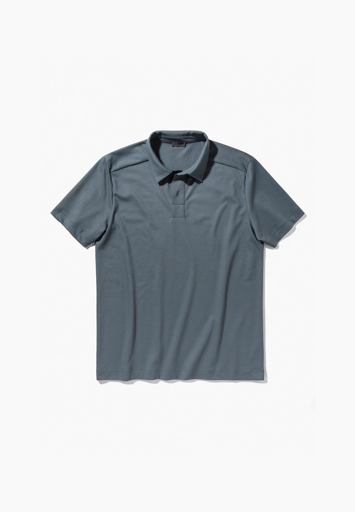 Piqué Lounge | Polo Shirt Short Sleeve - steel blue