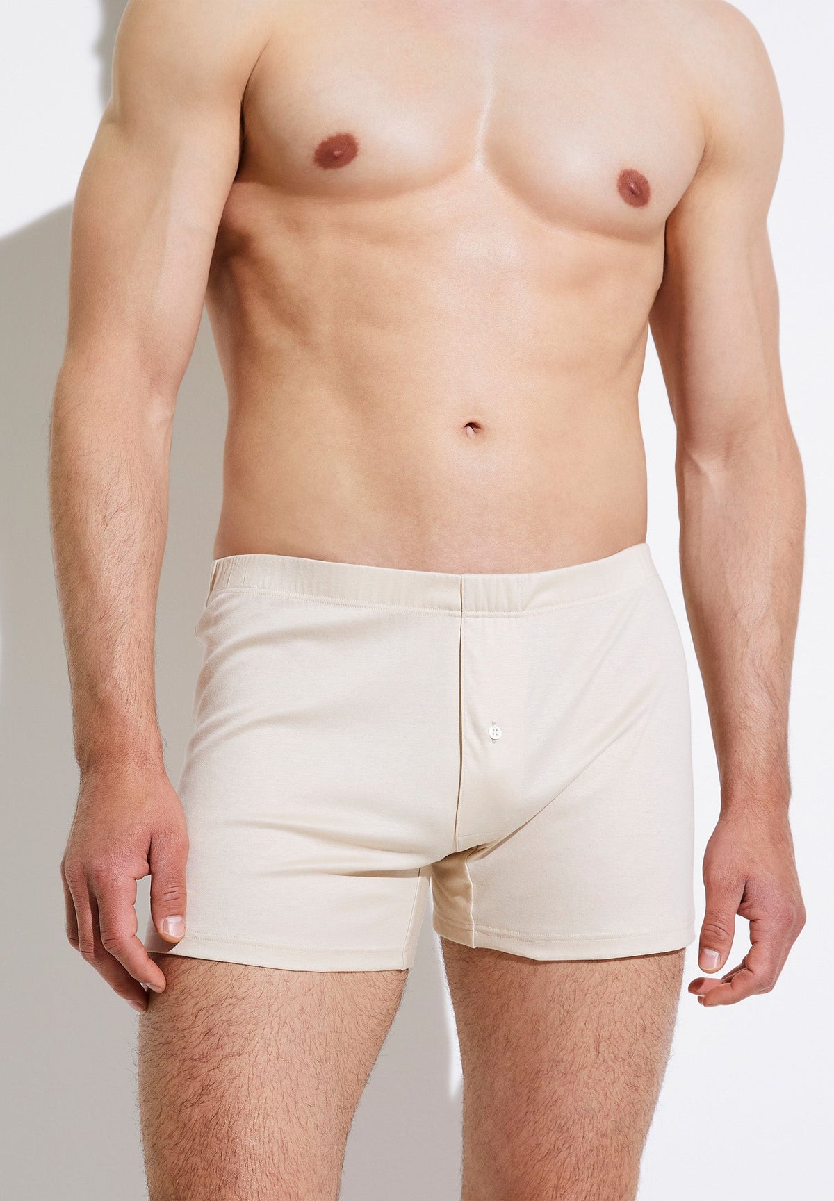 Sea Island | Boxer - oatmeal