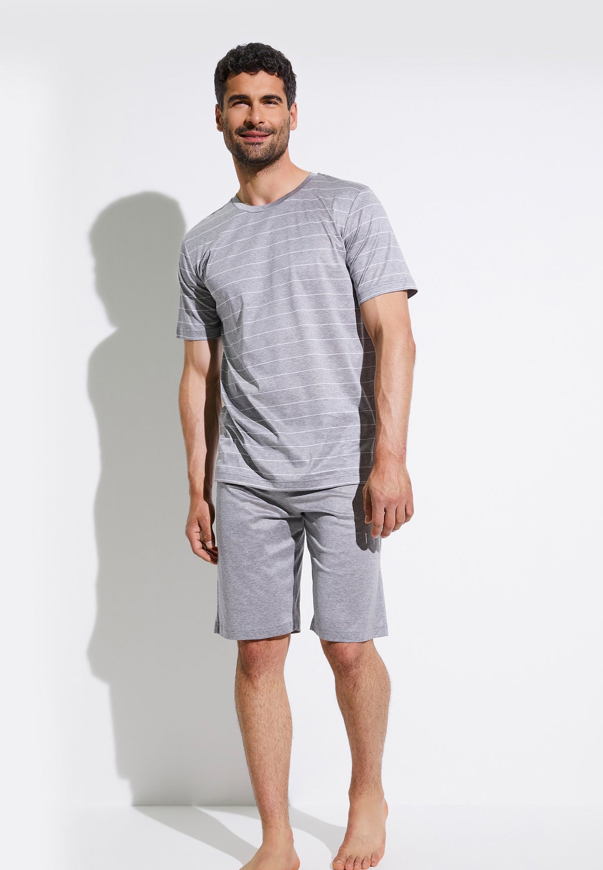 Filodiscozia Stripes | Pyjama Short - light grey