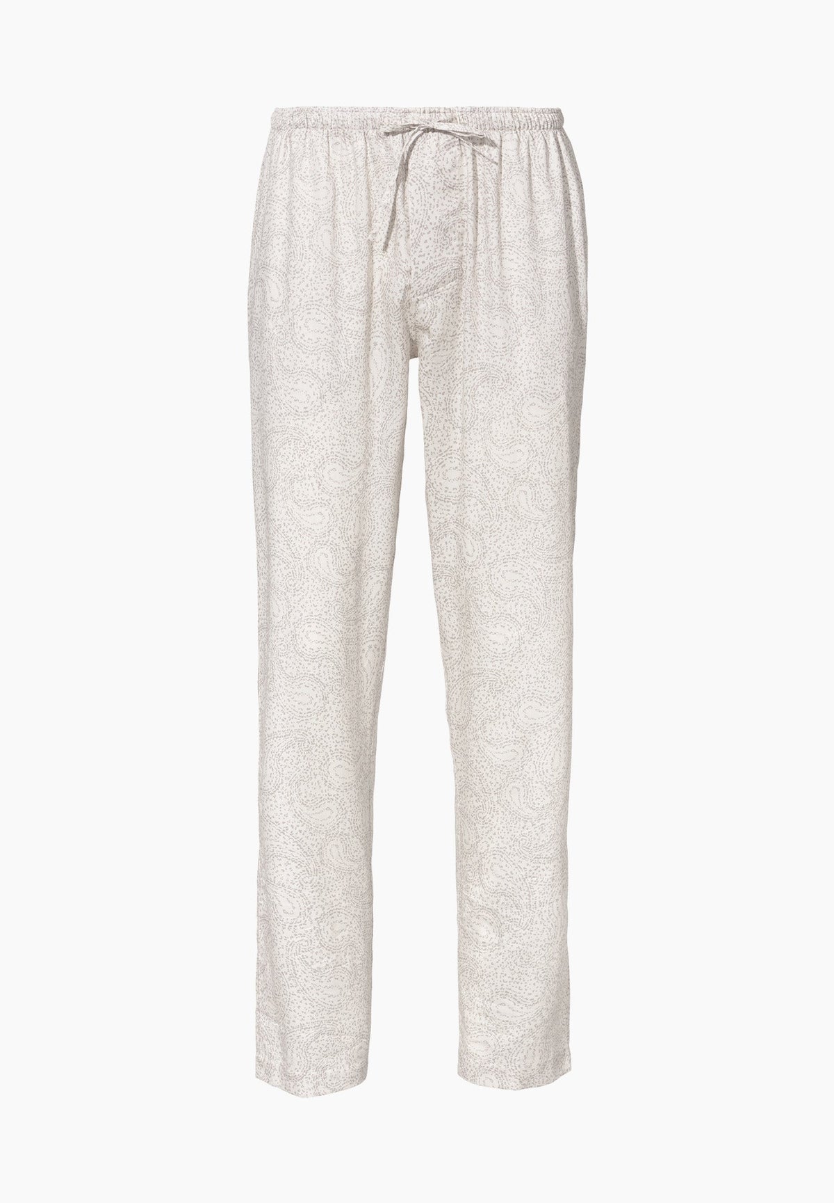 Cotton Sateen Print | Pants Long - paisley sand