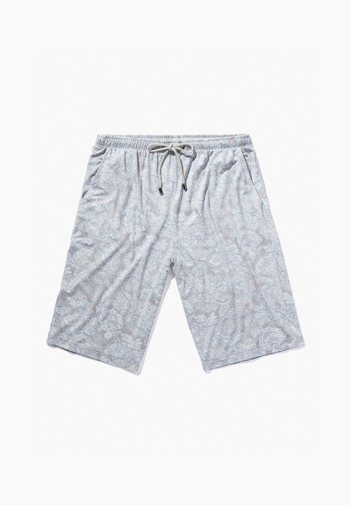 Pureness Print | Pants Short - paisley light blue