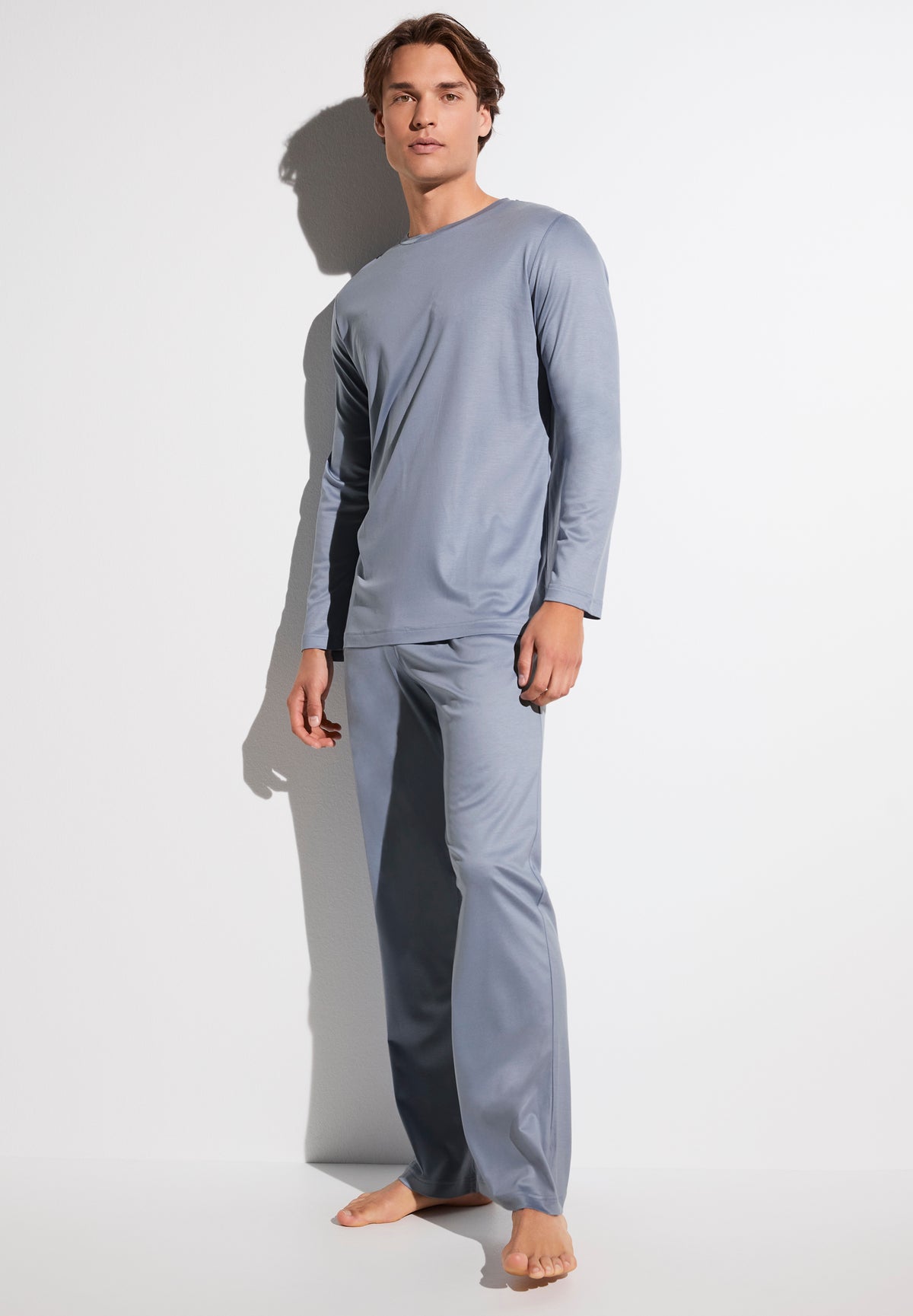Sustainable Luxury | Pyjama longues - sky blue