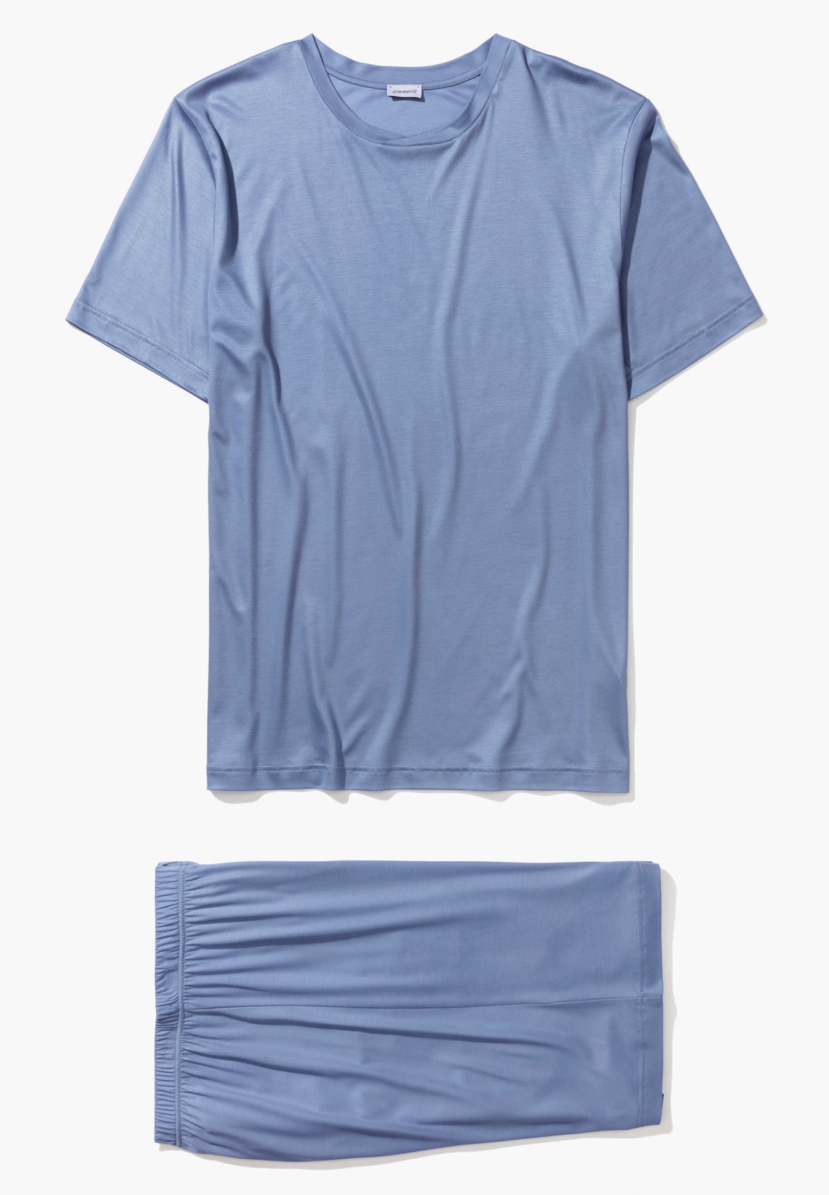 Sustainable Luxury | Pyjama kurz - sky blue