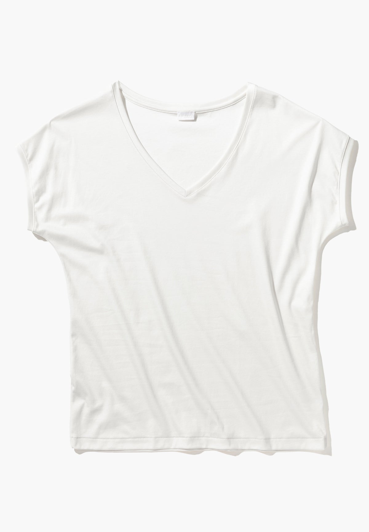 Sea Island | T-Shirt kurzarm V-Ausschnitt - cloud white