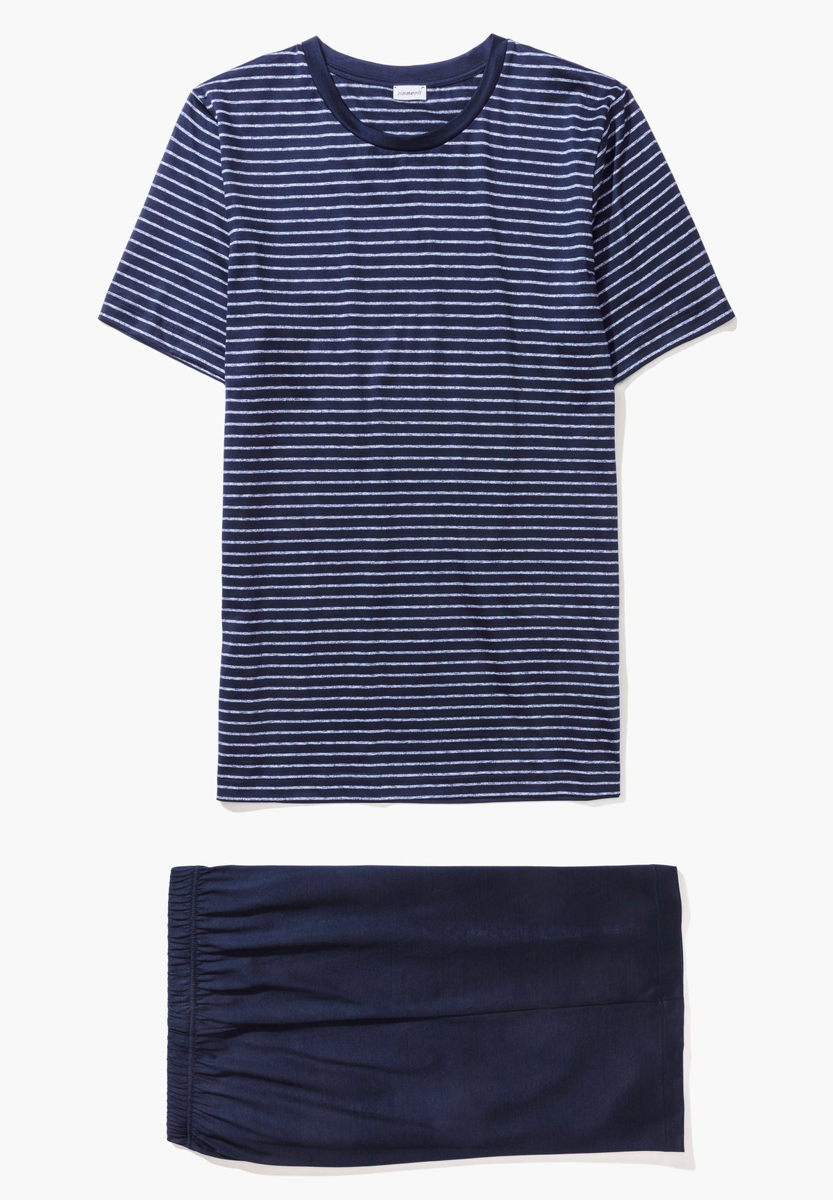 Filodiscozia Stripes | Pyjama Short - dark blue stripes