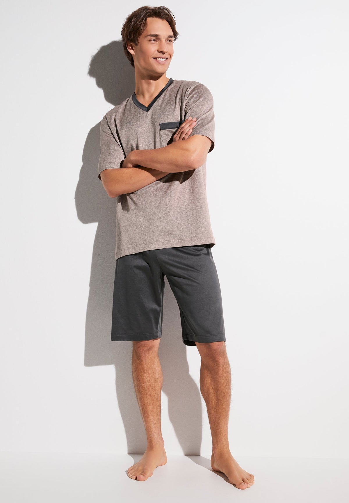Filodiscozia | Pyjama Short - coral sand