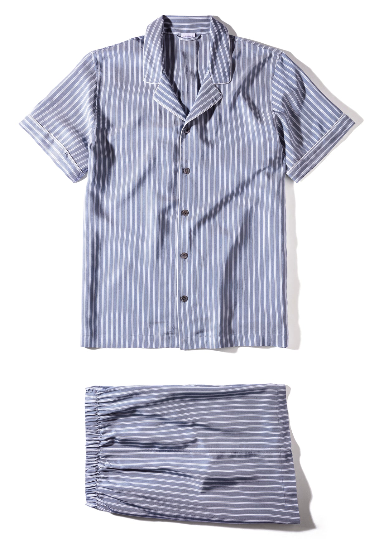 Pinstripes | Pyjama kurz - sky stripes