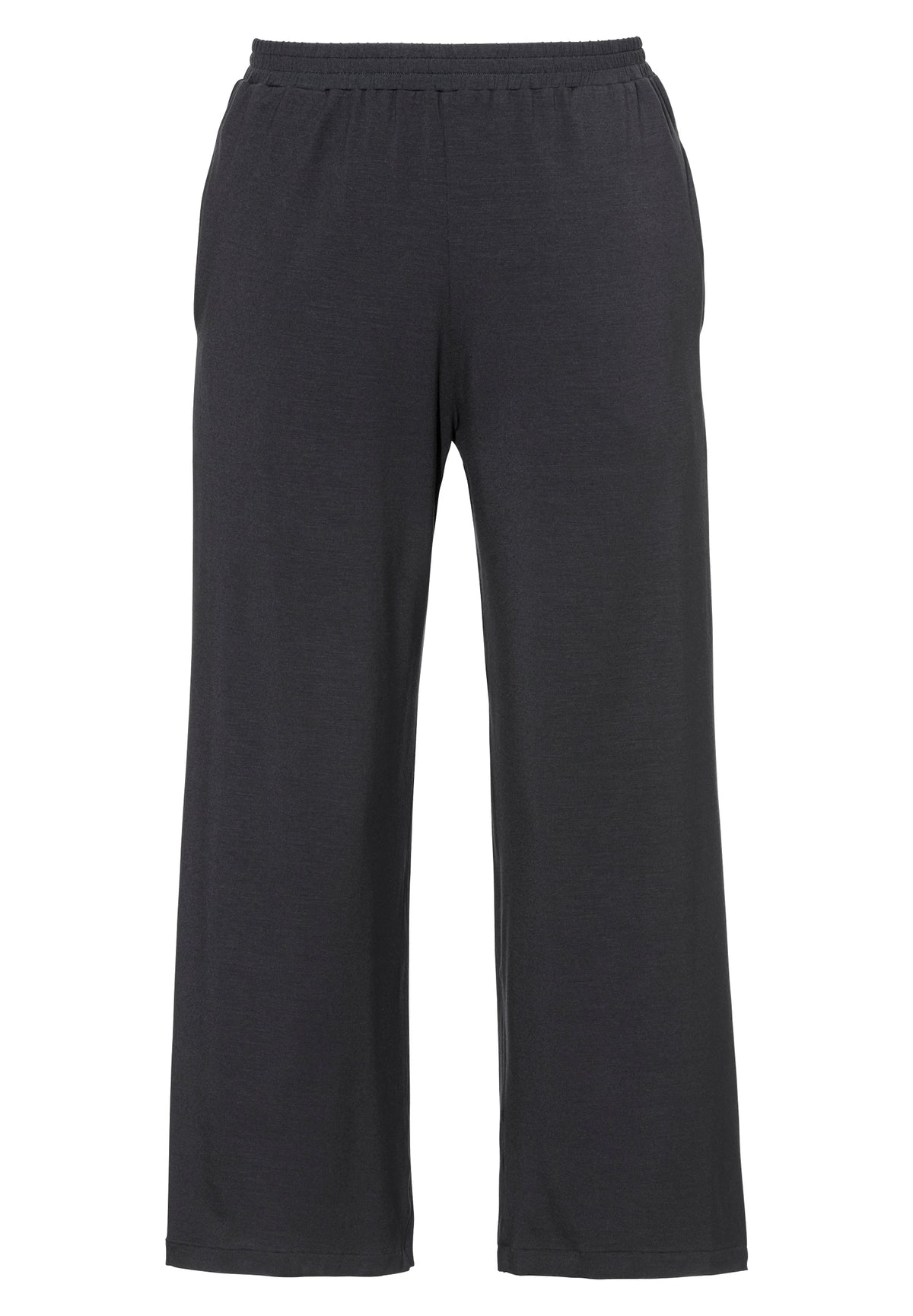 Pureness | Pants Cropped - nearly black