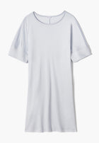 Silk Dreams | Tee-shirt de nuit manches courtes - morning blue