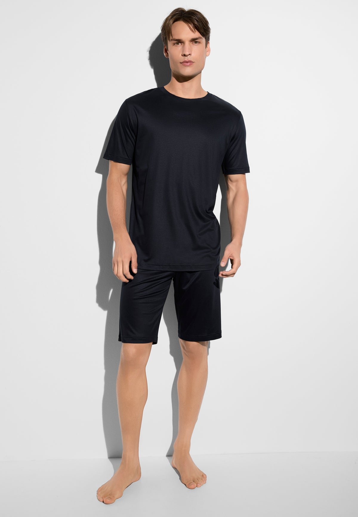 Sustainable Luxury | Pyjama court - navy