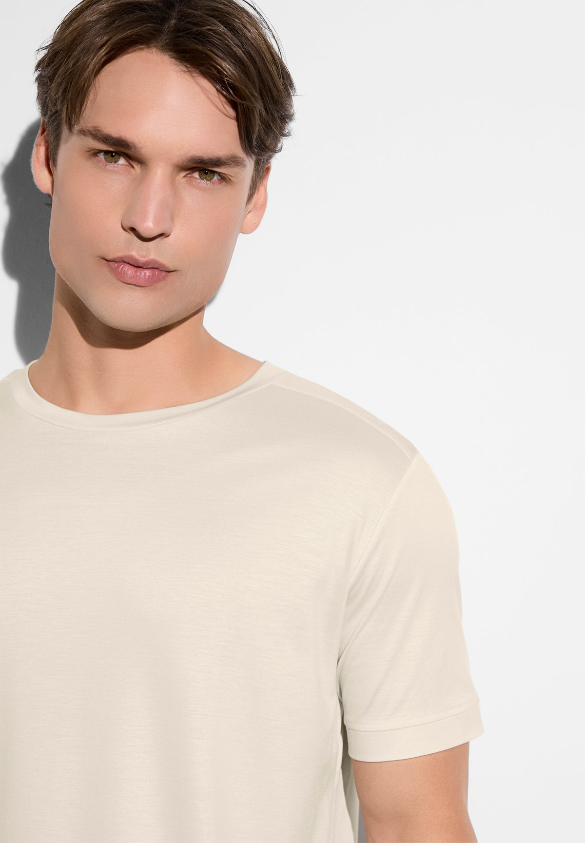 Sustainable Luxury | T-Shirt kurzarm - birch