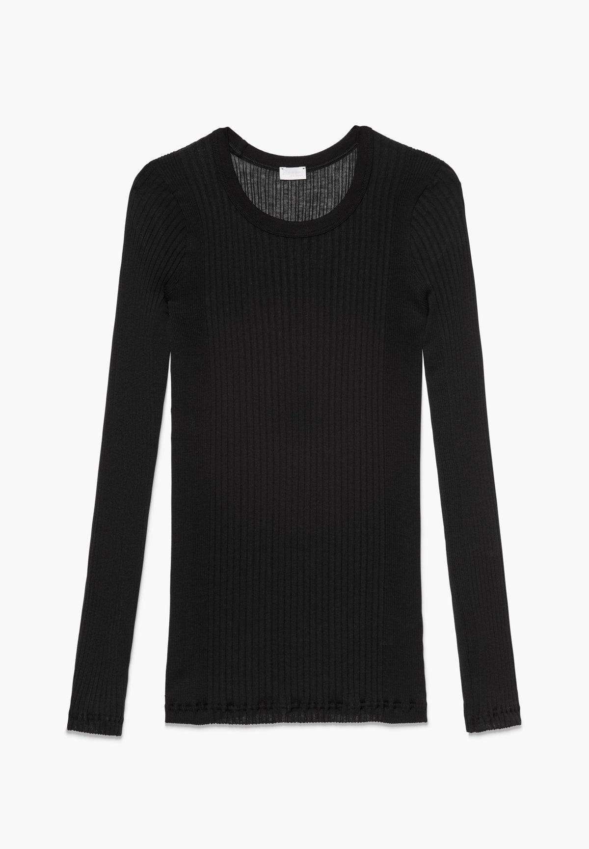 Richelieu | T-Shirt langarm - schwarz